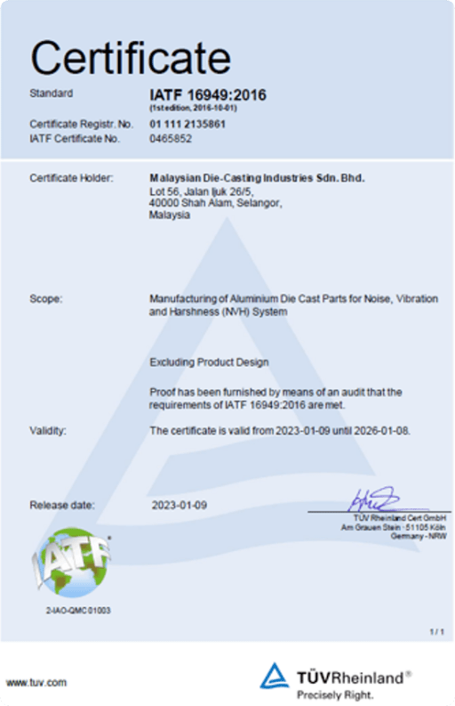 MDI Certification 3-min